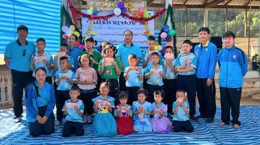 Lamsri Foundation #4 Brings Joy and Support to 18 Children in Mae Sa Pueng Tai, Mae Hong Son, Thailand on National Children’s Day