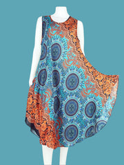 Sunburst Mandala Breeze Dress