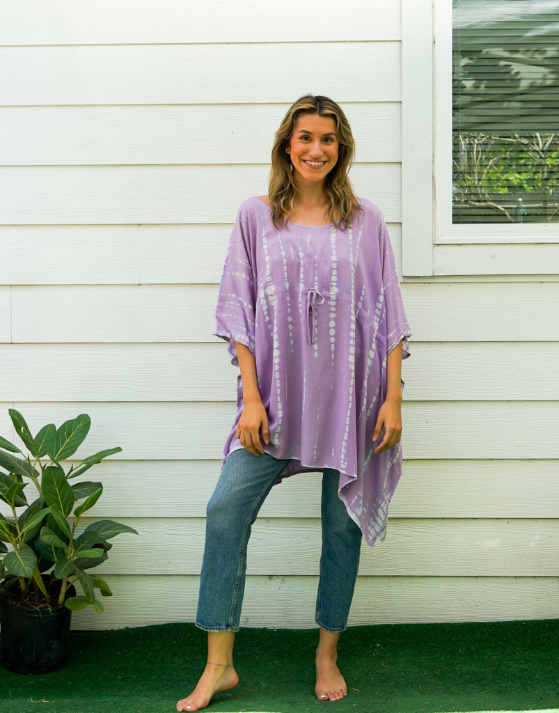 Lilac Dream Hand Dyed Tunic