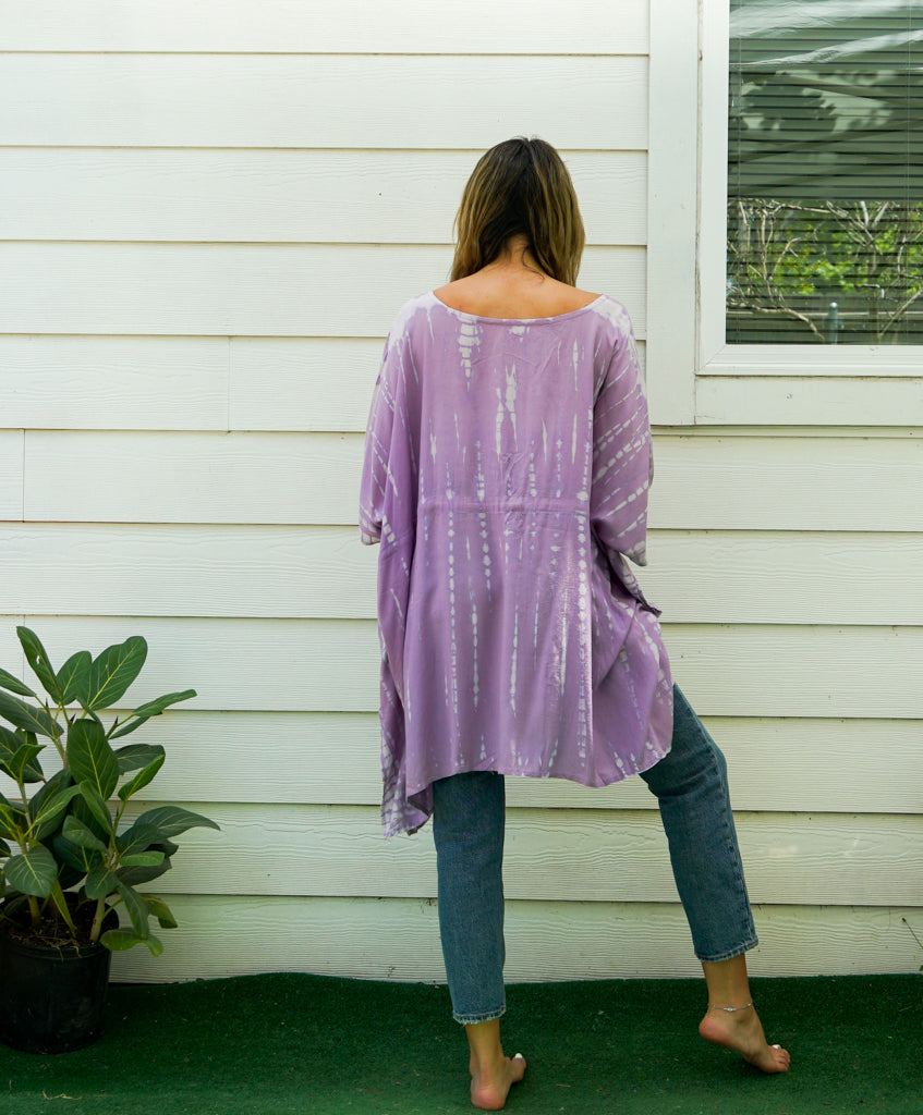 Lilac Dream Hand Dyed Tunic