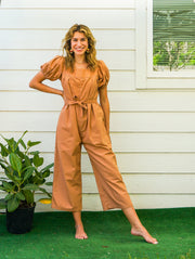 Organic Cotton Jumpsuit Pants with Pockets