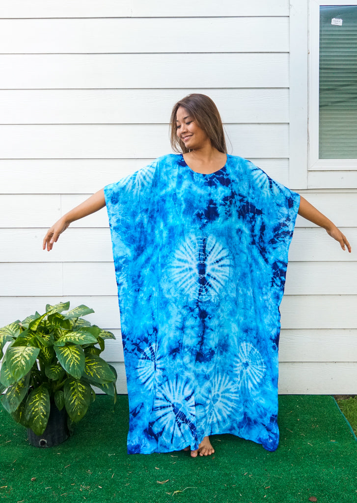 Ocean Waves Kaftan