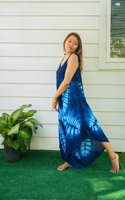 Indigo Waves Jumpsuit