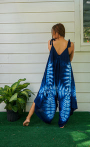 Indigo Waves Jumpsuit