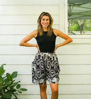 Safari Breeze Boho Shorts