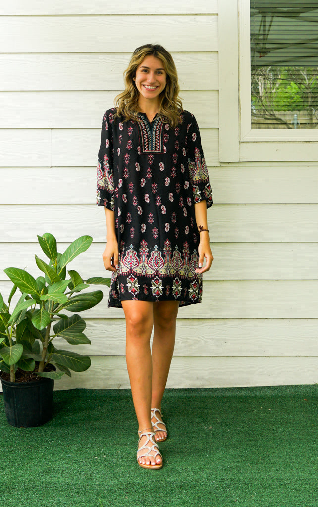 Paisley Charm Tunic