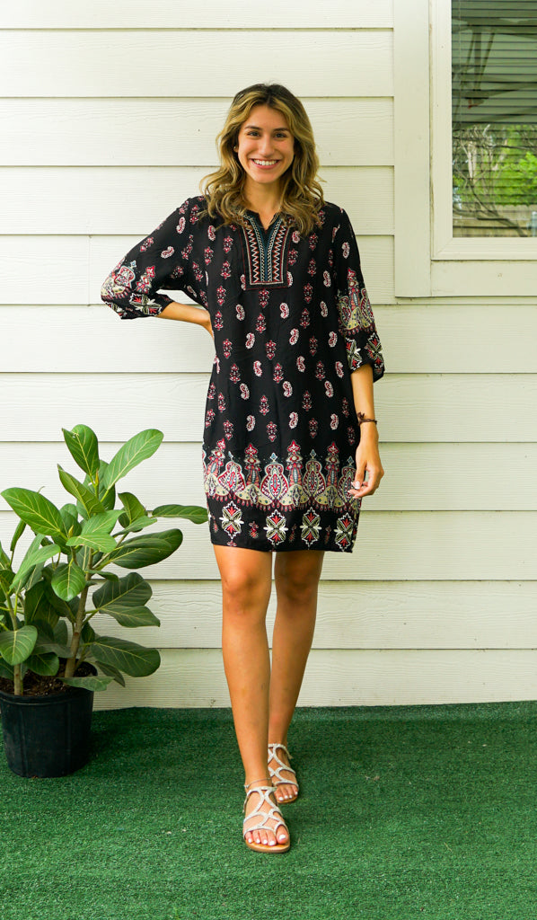 Paisley Charm Tunic