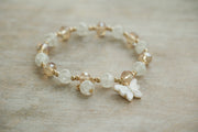 Moonlit Whisper Butterfly Bracelet