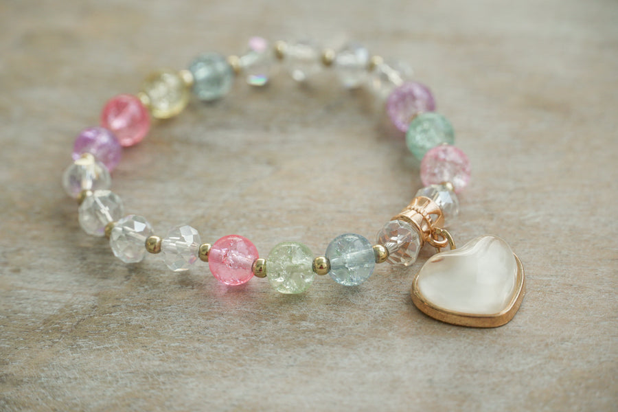 Pastel Dreams Heart Bracelet