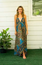 Oceana Goddess Boho Maxi Dress