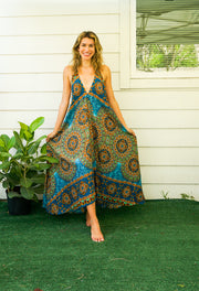 Oceana Goddess Boho Maxi Dress