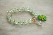 Daisy Bloom Charm Bracelet