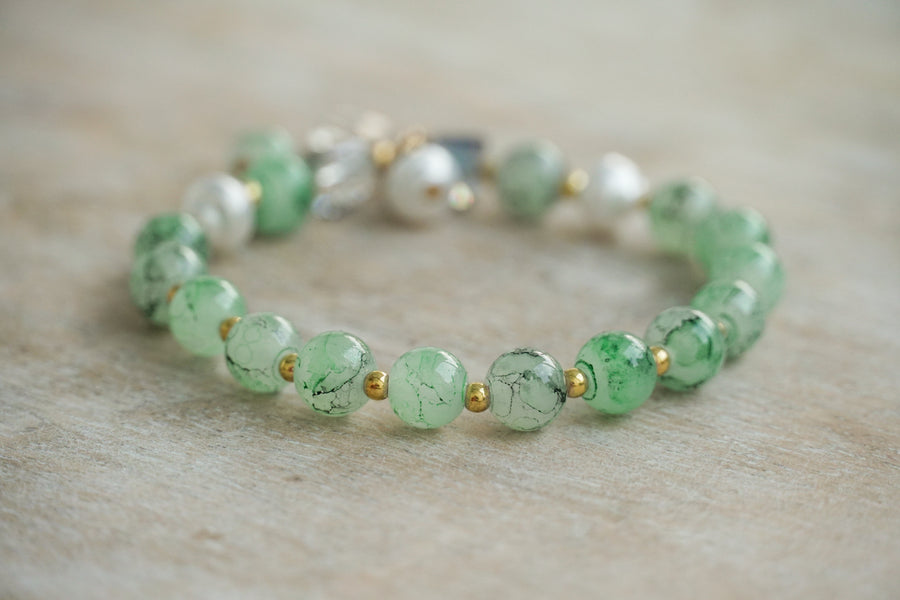 Jade Harmony Crystal Bracelet