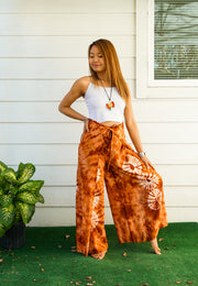 Sunkissed Terra Palazzo Wrap Pants