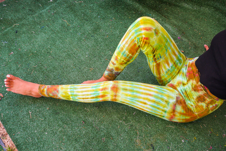 Sunburst Tie Dye Leggings