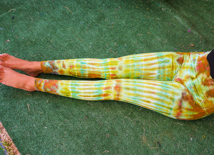 Sunburst Tie Dye Leggings