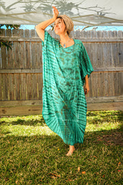 Turquoise Earth Harmony Kaftan