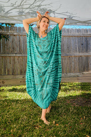 Turquoise Earth Harmony Kaftan