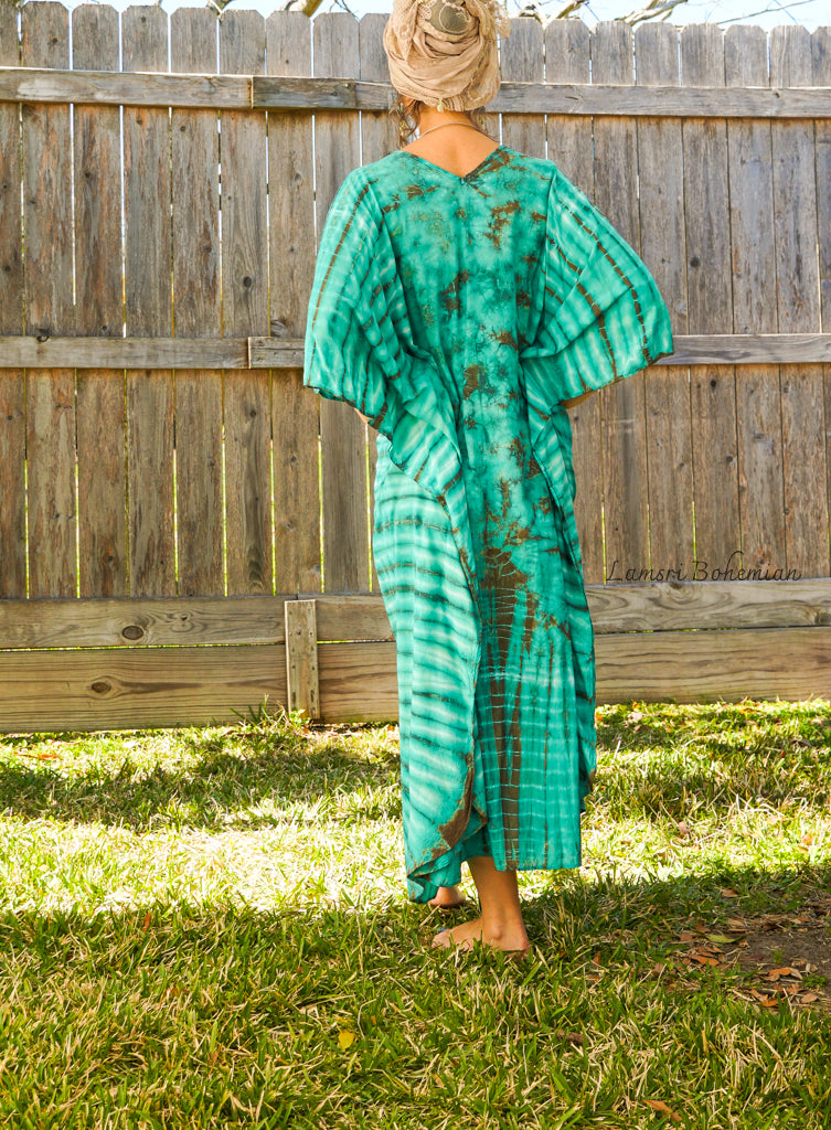 Turquoise Earth Harmony Kaftan