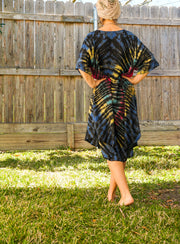 Hippie Heart Hand Dyed Hippie Dress