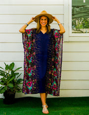 Blue Florals Kaftan