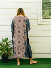 Pink Mandala Kaftan