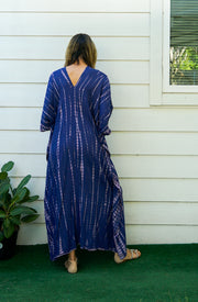 S9203- Shibori Tie Dye Kaftan