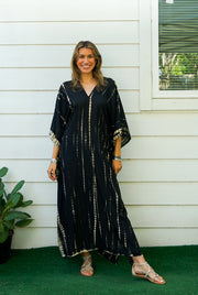 S9299- Shibori Tie Dye Kaftan