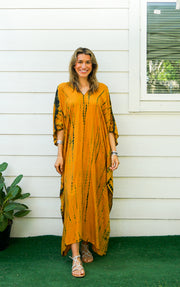 S9329- Shibori Tie Dye Kaftan