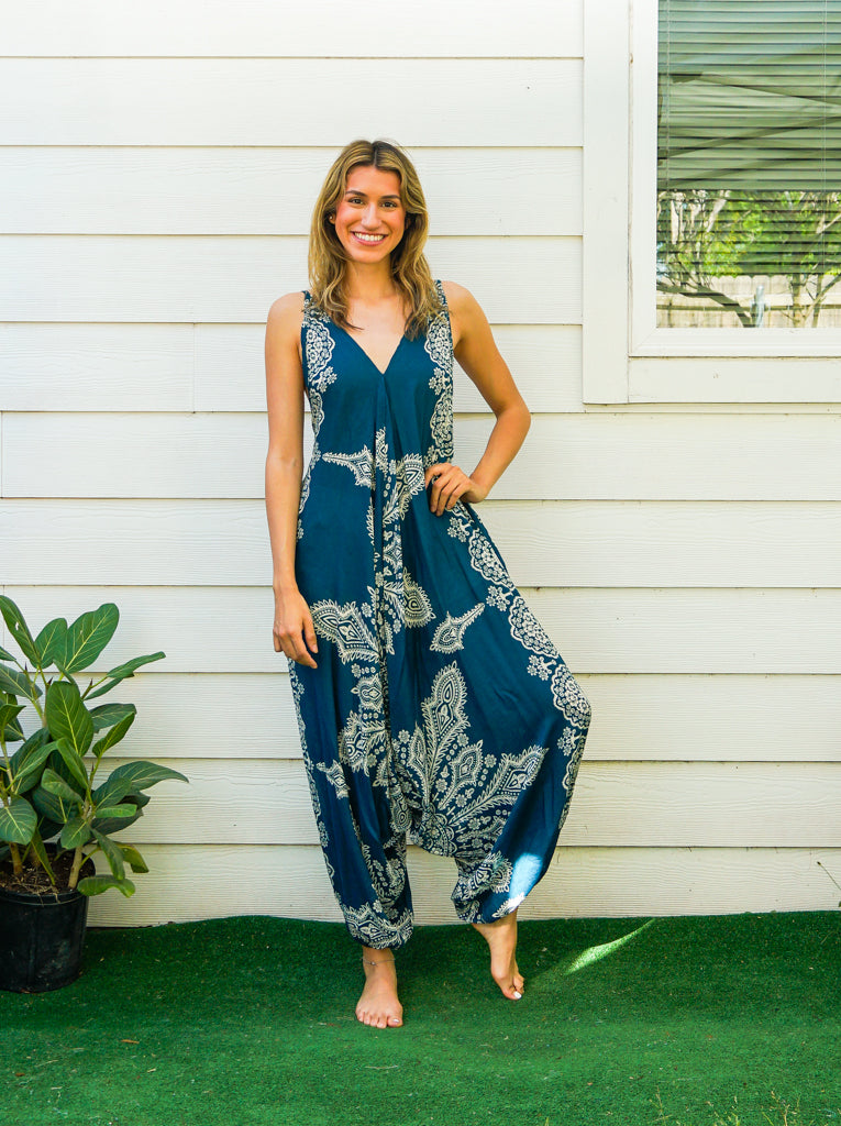 Butterfly Breeze Mandala Hippie Boho Jumpsuit