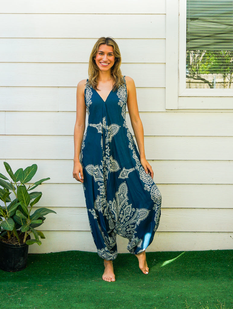 Butterfly Breeze Mandala Hippie Boho Jumpsuit