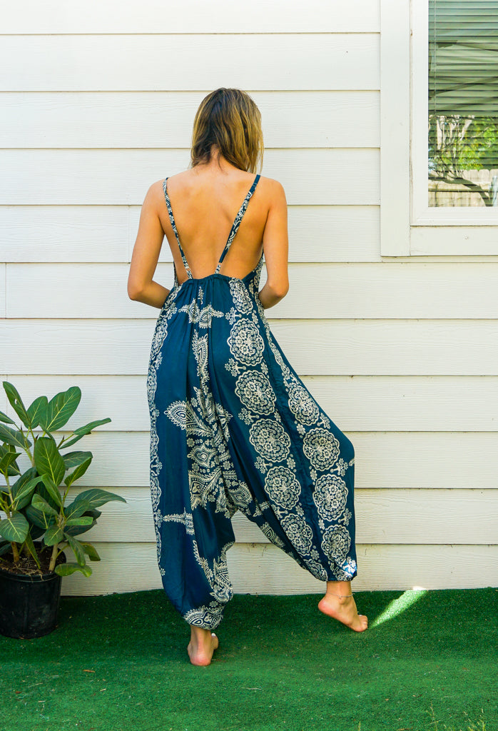 Butterfly Breeze Mandala Hippie Boho Jumpsuit