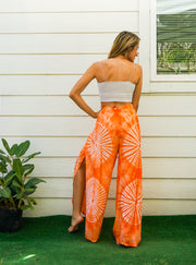 P9899- Hand Dyed Palazzo Wrap Pants