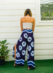 P9984- Hand Dyed Palazzo Wrap Pants