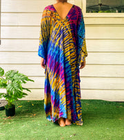 K190- Hand Dyed Kaftan Dress