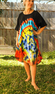 Happy Cloud Hand Dyed Hippie Dress