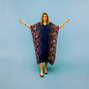 Blue Florals Kaftan