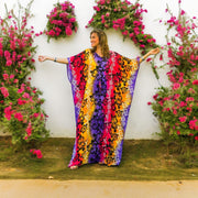 Sunny Hibiscus Kaftan