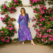 S4131- Shibori Tie Dye Kaftan