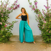 Mint Wide Leg Palazzo Pants