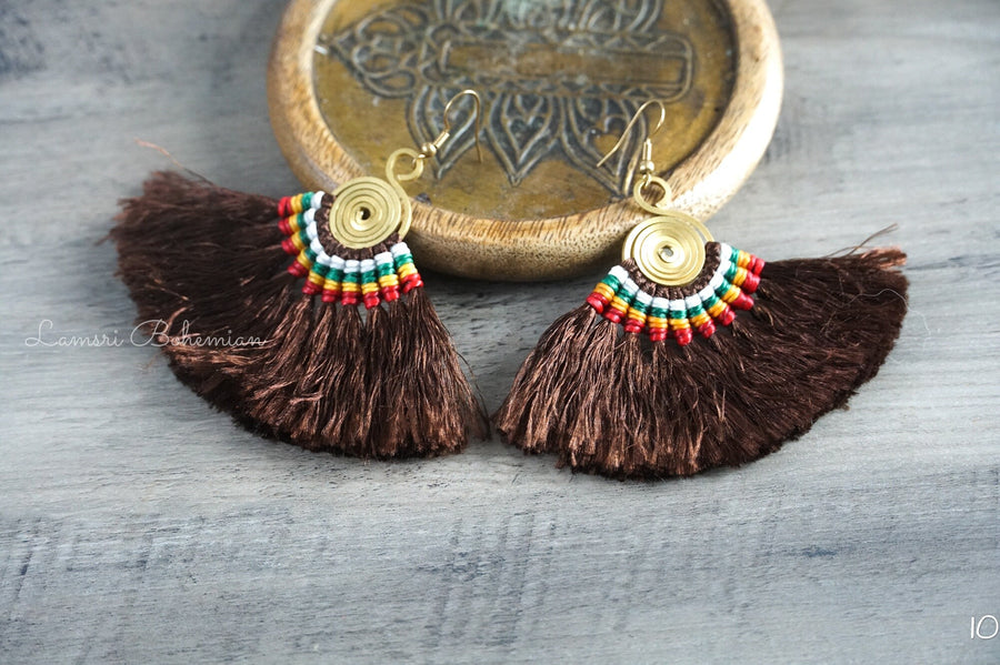 Nomad Spirit Bohemian Tassel Earrings