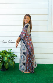 Black Lotus Boho Kaftan