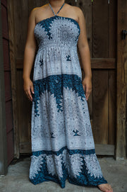 Copy of Black Pink Tribal Maxi Dress