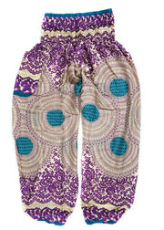 Pink Mandala Harem Pants