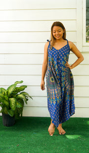 Pacific Blue Chakra Mandala Jumpsuit