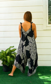 Black Butterfly Jumpsuit