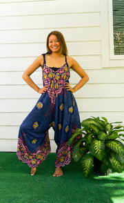 Blue Elephant Mandala Jumpsuit