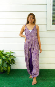 Purple Lotus Jumpsuit