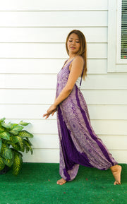 Purple Lotus Jumpsuit