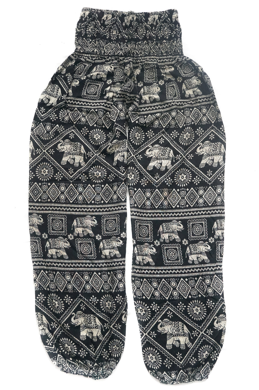 Black Star Elephant Harem Pants